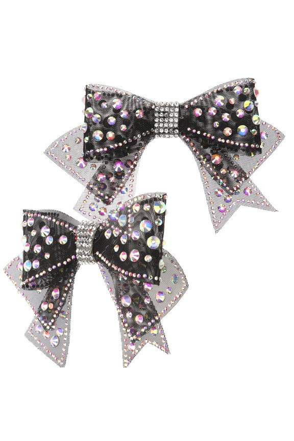 2 Pcs Mesh Shoe Bow Decorations for Women Girls, Stylish and Lightweight Accessories for Shoes