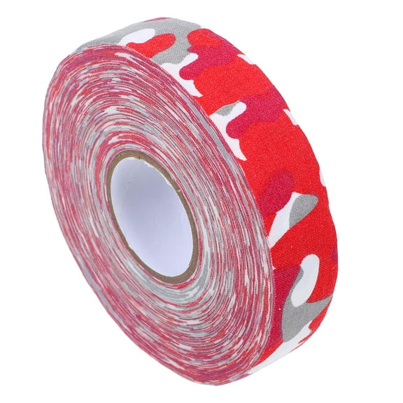 WRITWAA 2 Rolls of Wrap Tape for Athletes in Red Camouflage Color with Durable Design