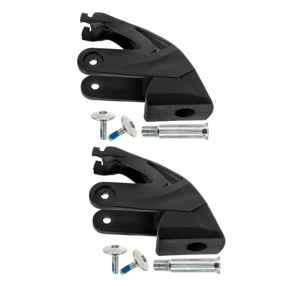 WRITWAA Replacement Roller Skate Brake Pads Black, Safety Gear, 2 Sets for Smooth Stopping