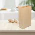 thumbnail image 1 of WRITWAA 20Pcs Khaki Reusable Kraft Paper Bags for Vegetable Fruit Grocery Sundries Storage, 1 of 7