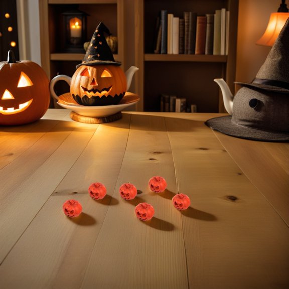 WRITWAA 20pcs Artificial Pumpkins for Crafts Orange Synthetic Resin Fall Harvest Decorations for Home and Holiday