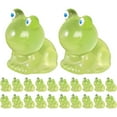 thumbnail image 1 of WRITWAA 25Pcs Lightweight Resin Frog Figurines Green Glow in The Dark Frog Decor for Home, Garden, Tabletop Display, 1 of 8