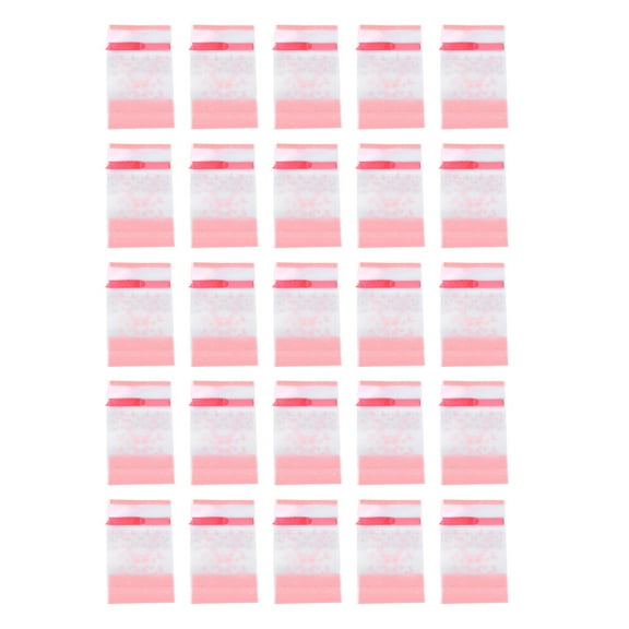 WRITWAA 25Pcs Pink Candy Bags for Storage with Drawstring Design at Birthday Parties