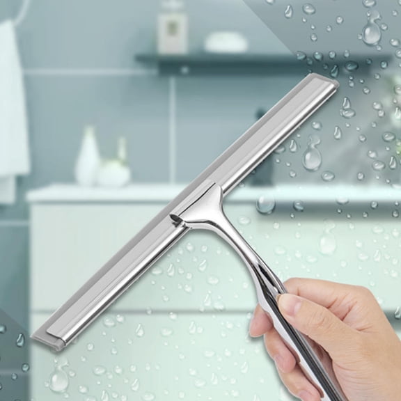 WRITWAA 2-Pack Rubber Window Wiper Blades for Efficient Household Window Cleaning and Easy Maintenance Replacement