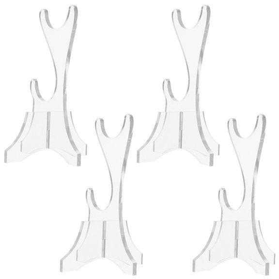 WRITWAA Transparent Acrylic Wand Display Stand Sturdy and Stable Design