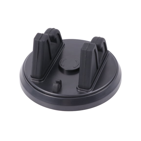 WRITWAA 2pcs Rotatable Design Car Phone Support for Dashboard Mobile Phone Holder Black