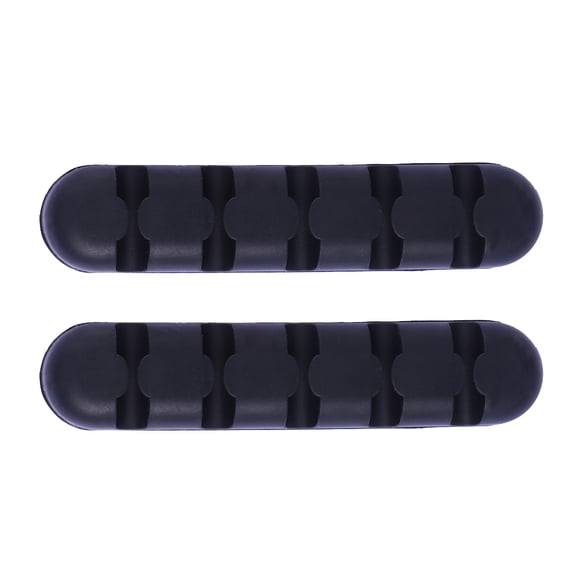 WRITWAA 2Pcs Cable Winder Plug Holder Silicone Cable Clips for Charging and Power Cord Storage