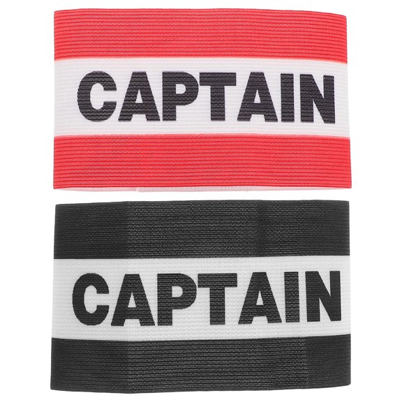 WRITWAA Adjustable Captain Arm Band Multi Nylon Sturdy for Team Sports 2Pcs