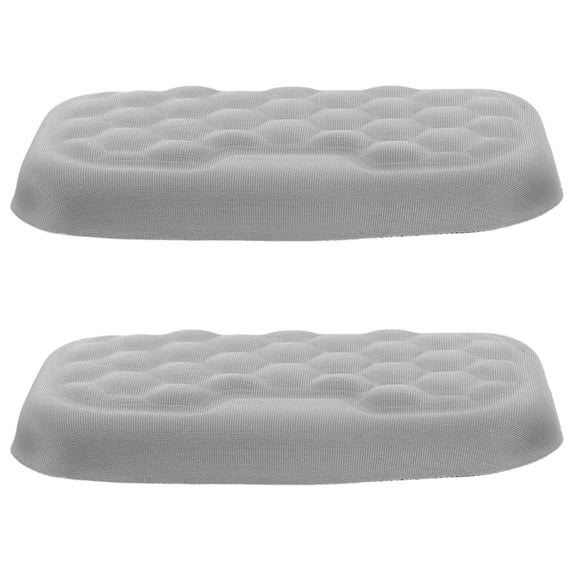 WRITWAA 2-Pack Memory Foam Wrist Rest Pads for Office Mouse and Laptop, Comfortable Ergonomic Support for Desktop Use