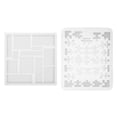 thumbnail image 1 of WRITWAA 2Pcs DIY Casting Mold Geometric Silicone Mold Easy Release Durable Craft Tool, 1 of 8