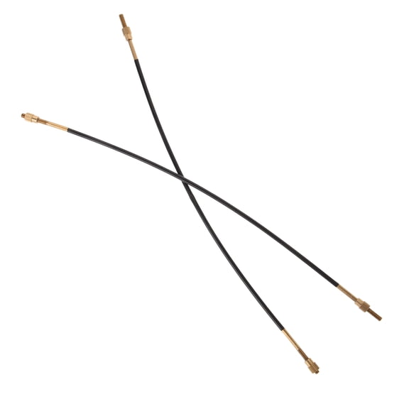 WRITWAA 2Pcs Easy to Install Black Steel Cello Tailpiece Replacement Accessory Kit