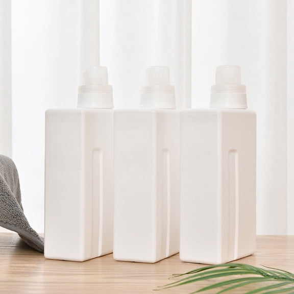 WRITWAA 2Pcs Empty Bottle for Hotel Use 9.82X4.48X2.20in