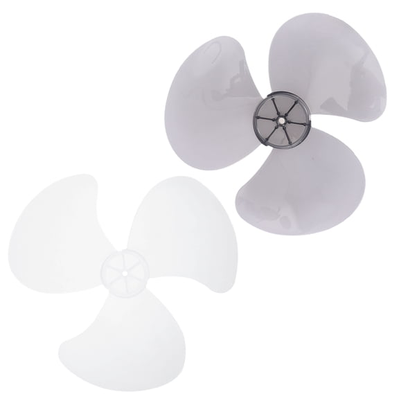 WRITWAA 2-Pack Plastic Fan Blades Replacement for Standing Pedestal Fans, and Easy to Clean