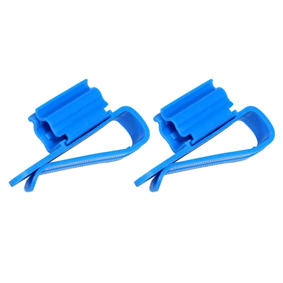 WRITWAA Aquarium Water Holder Blue Movable Collet for Fish Tank 2Pcs