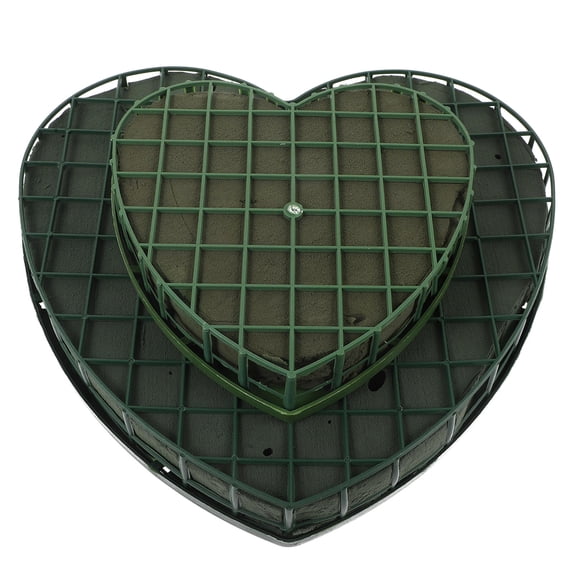 WRITWAA 2Pcs Flower Shop Supplies Green Floral Mud Sponge with Strong Water Absorption for DIY