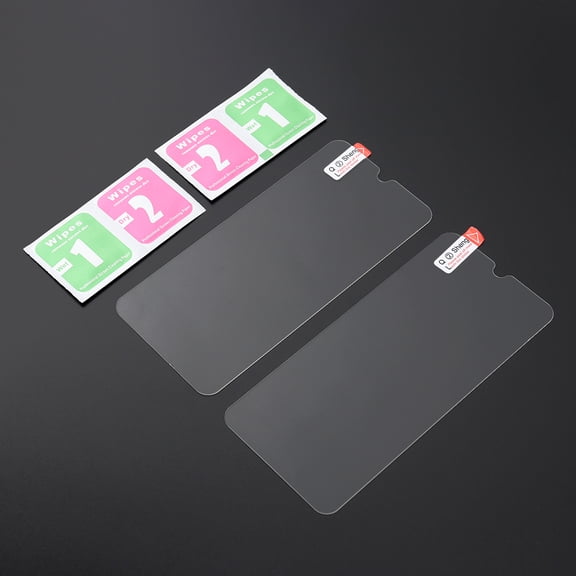 WRITWAA 2-Pack Transparent Full Coverage Screen Protectors for Smartphones, Scratch Resistant Mobile Phone Screen Films
