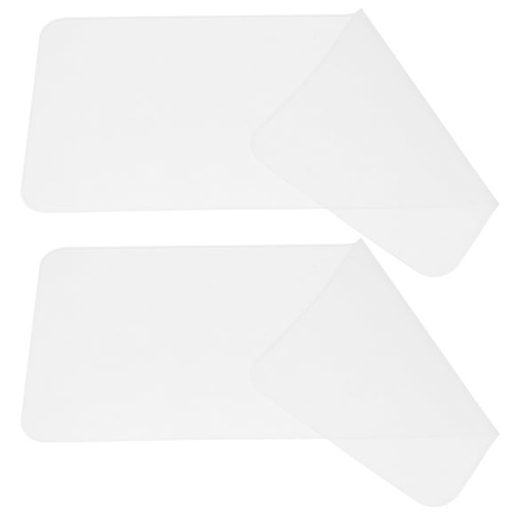 WRITWAA 2Pcs Silicone Keyboard Protective Cover Transparent for Laptop Keyboard Spill Resistant