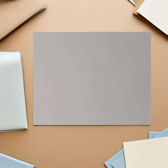 WRITWAA 2Pcs Lightweight Grey Linoleum Carving Sheets for Versatile Arts and Printmaking