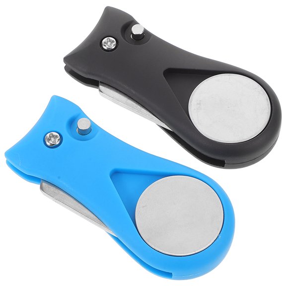 WRITWAA Metal Golf Green Fork Portable Divot Repair Tool Assorted Color for Outdoor 2Pcs