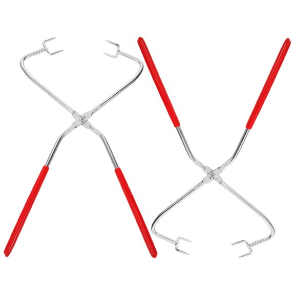 WRITWAA 2Pcs Precision Ceramic Glazing Tools Stainless Steel for Pottery and Sculpture Use