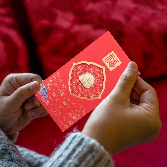 WRITWAA 2Pcs Red Packet Money Pouches for Spring Festival 2023 Rabbit Year Celebration