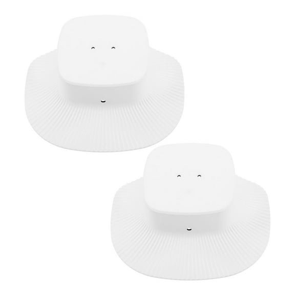 WRITWAA 2Pcs Outdoor Camera Weatherproof Cover Plastic Rainproof Shield for Security System