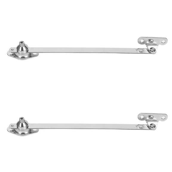WRITWAA Durable Support Hinge Silver Zinc Alloy Versatile Application for Furniture 2Pcs