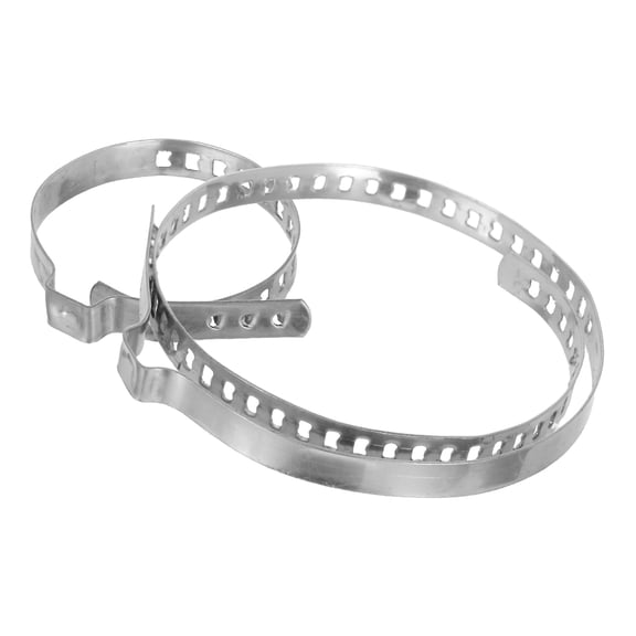 WRITWAA 2Pcs Stainless Steel Drive Shaft Boot Clamps with Flexible Size Adjustability