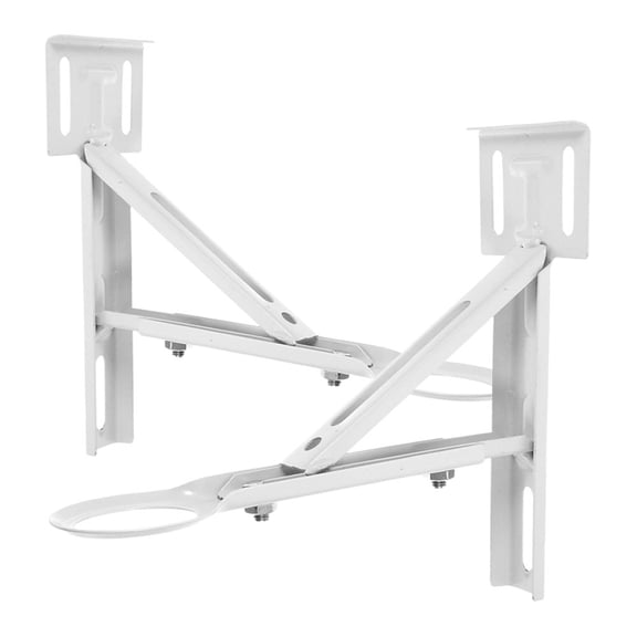 WRITWAA Stainless Steel Sink Mounting Brackets, White Finish, 2-Pack for Secure and Easy Installation