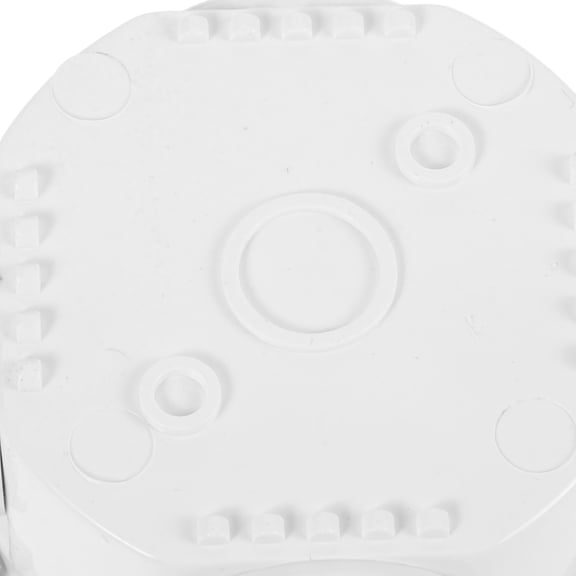 WRITWAA Outdoor Junction Box, White ABS Electrical Enclosure Cable Cover for Wire Connections, Weatherproof Design