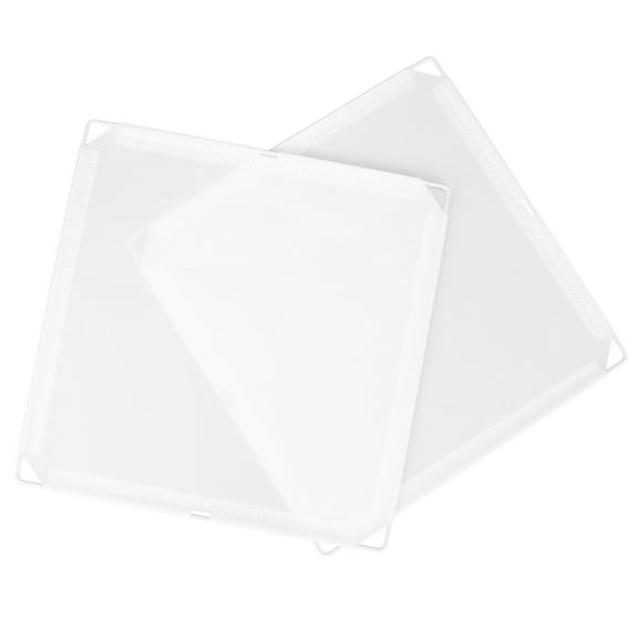 WRITWAA 2-Pack White Portable Wardrobe Clothes Organizer Plastic Assembly Components for Modular Storage Cabinets