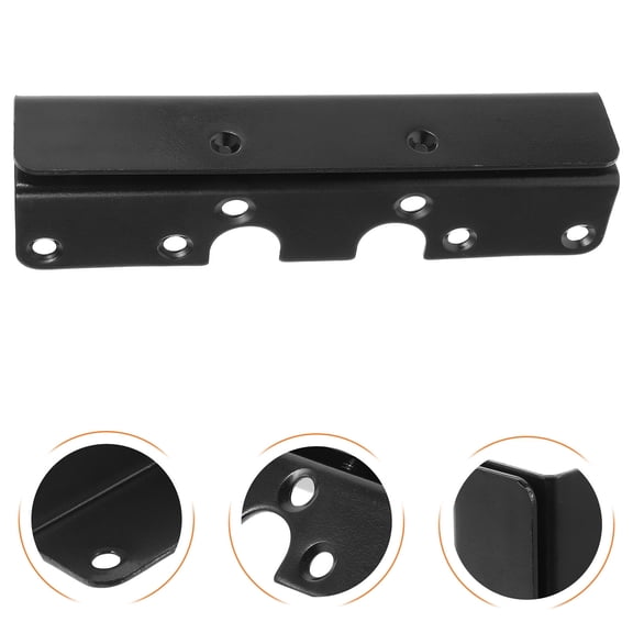 WRITWAA 2pcs Heavy Duty Bed Rail Hook Brackets for Bed Frame Support, Easy Installation Furniture Hardware Accessories