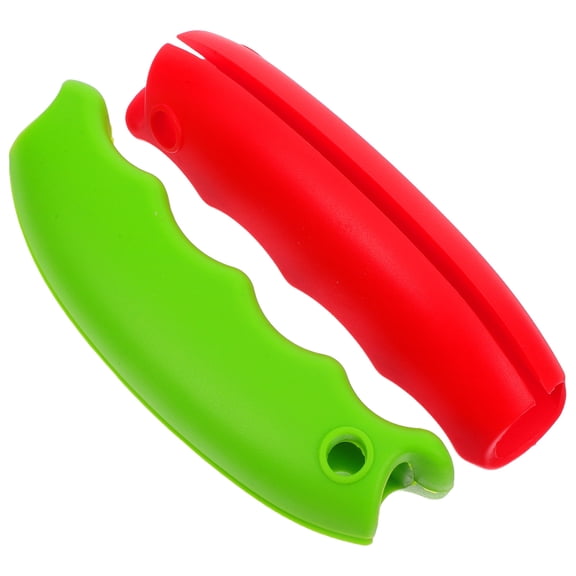 WRITWAA 2-Pack Lightweight Silicone Bag Carrier Handles for Comfortable Grocery, Tote, and Shopping Bag Grip