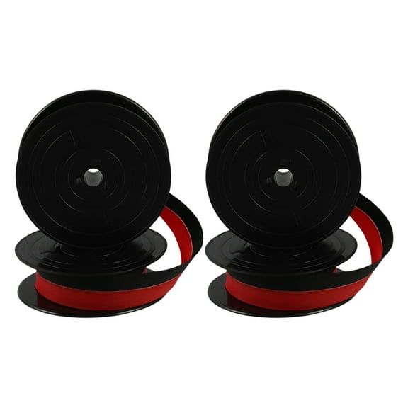 WRITWAA 2Pcs Typewriter Ribbon Black Nylon Ink Flow For Typists