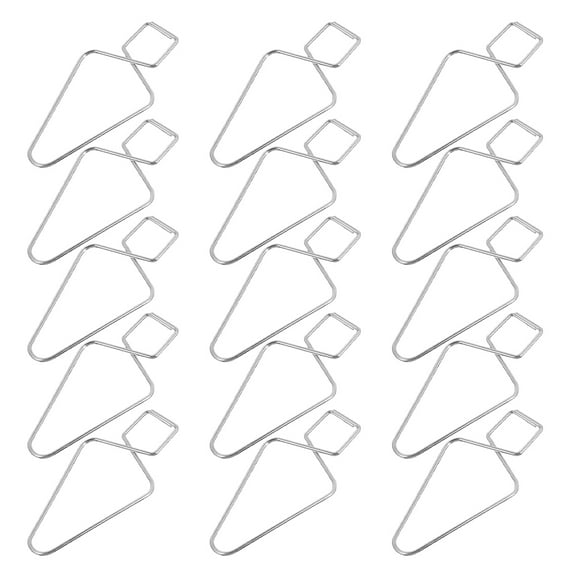 WRITWAA 30Pcs Heavy Duty Steel Ceiling Hooks for Hanging Lights and Banners