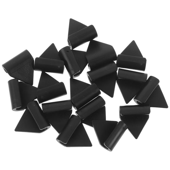 WRITWAA Car Cable Organizer R-Type Wire Clips Black Plastic for Dashboard Cord Management