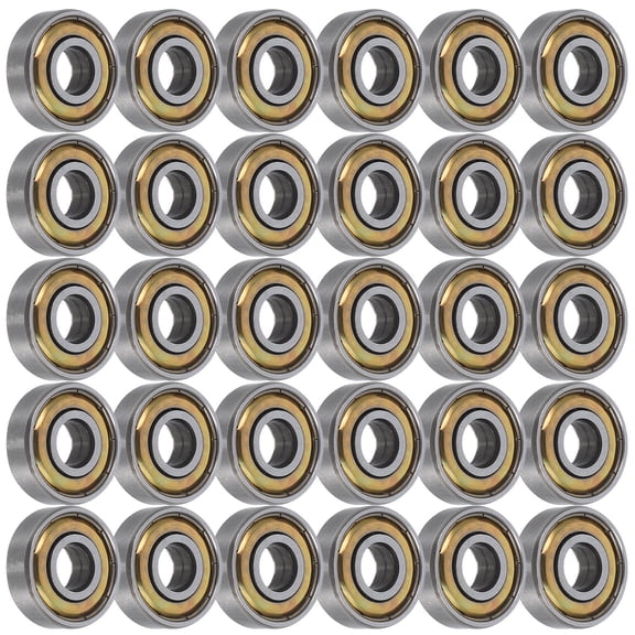 WRITWAA 30pcs Bearings Skateboarding Carbon Steel Silver For Sports Equipment Upgrade