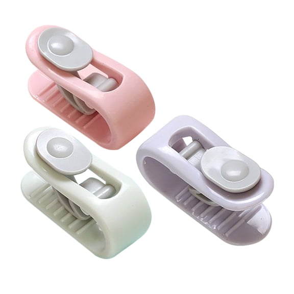 WRITWAA 30pcs Plastic Quilt Clamps Anti-Movement Blanket Clips Multicolor