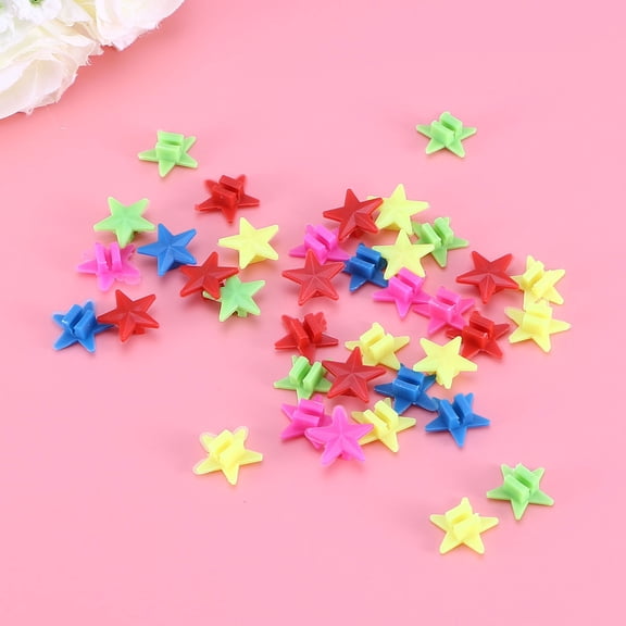 WRITWAA 36Pcs Multi-Color Plastic Spoke Beads for Bike Wheels Front and Back Use