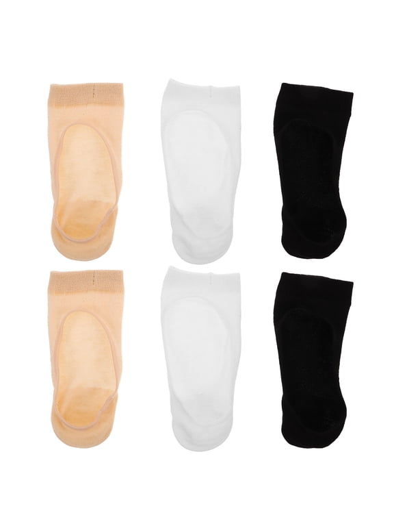 3 Pairs Breathable Cotton Low Cut Split Toe Socks for Home Exercise, Casual Wear and Everyday Comfort
