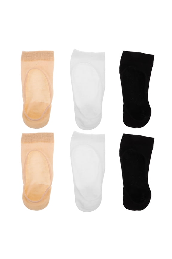 3Pairs Japanese Tabi Socks Low Cut Split Toe Cotton Socks for Home Yoga