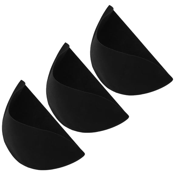 WRITWAA 3Pcs Half Round Felt Window Box Liners Soft Fabric Basket Inserts for Garden Planters