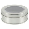 thumbnail image 1 of WRITWAA 3Pcs Single Coin Holder Silver Tinplate Box with Easy Open Lid for Coin Protection, 1 of 8