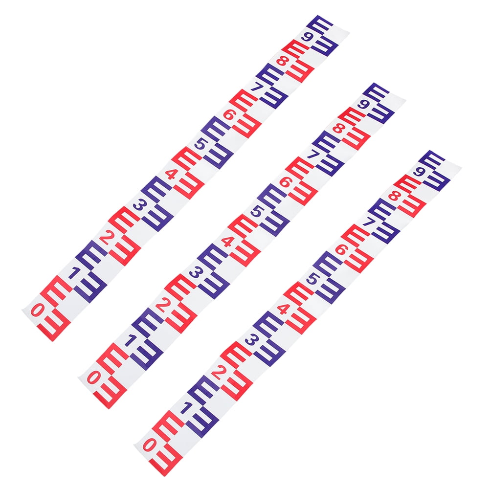 WRITWAA 3Pcs Water Depth Sticker Aluminum Film Water Level Measurement ...