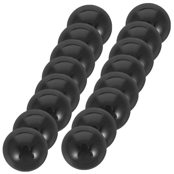 WRITWAA 400pcs Plastic Safety Eyes For Crafts Black Round For Stuffed Animals