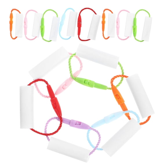 CTIRCHIU 40Pcs Writable Dual Sided Name Labels for School and Daycare Items Assorted Colors