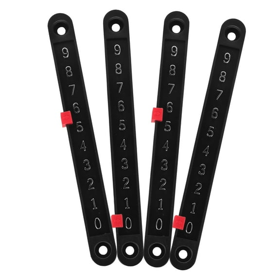 WRITWAA Tabletop Soccer Score Counter, , Easy Operation, Portable, for Home, 4Pcs