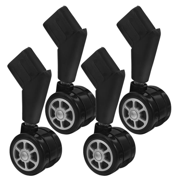 WRITWAA 4Pcs Desk Chair Replacement Wheels Smooth Rolling Stem Casters for Home
