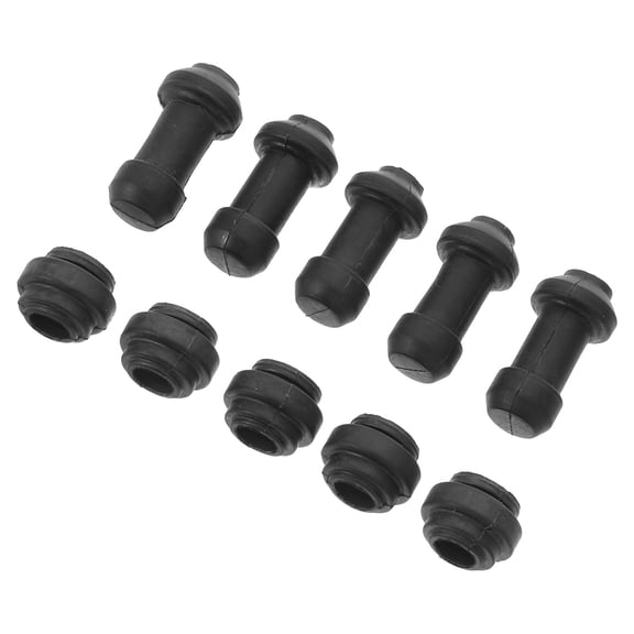 WRITWAA 4Sets Flexible Rubber Brake Bleeder Caps for Electric Motorcycles Shockproof Dust Protector