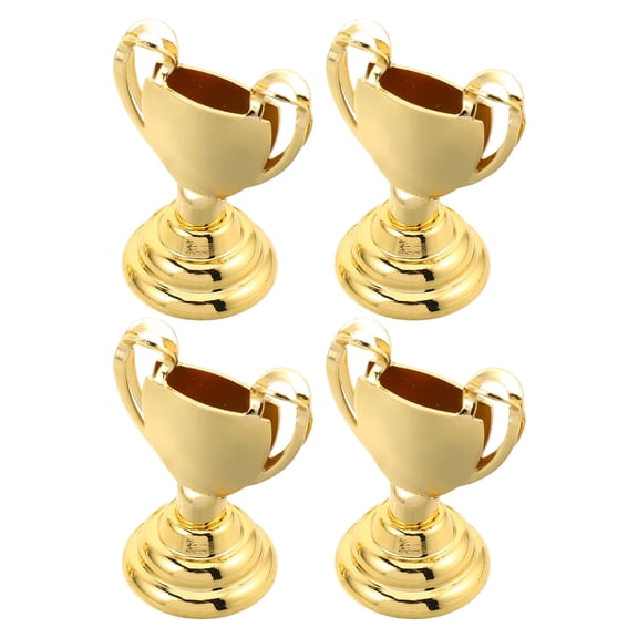 WRITWAA Golden Carbon Steel Table Sign Clips for Home Use, Stable Base, Smooth Clip Mechanism, 4Pcs